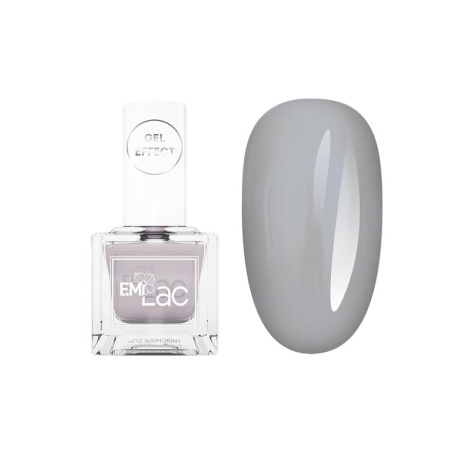 E.MiLac Gel Effect NP Neutral Gray #064, 9 ml. - Klasický lak s gelovým efektem