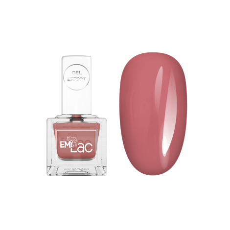 E.MiLac Gel Effect Marsala #016, 9 ml. - Klasický lak s gelovým efektem