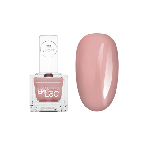 E.MiLac Gel Effect Rose Tan #017, 9 ml. - Klasický lak s gelovým efektem