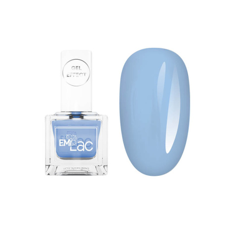 E.MiLac Gel Effect Cornflower #043, 9 ml. - Klasický lak s gelovým efektem
