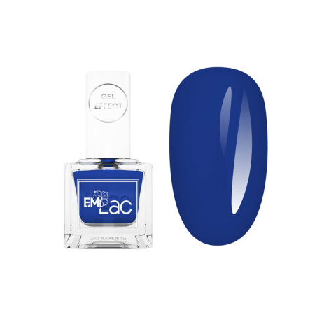 E.MiLac Gel Effect True Blue #041, 9 ml. - Klasický lak s gelovým efektem