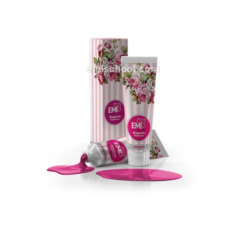 E.Mi EMPASTA Magenta 5 ml. - barva pro objemový design nehtů