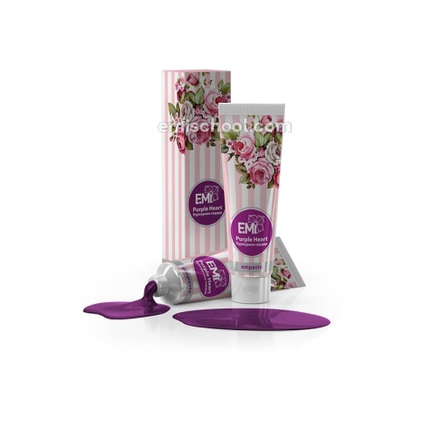 E.Mi EMPASTA Purple Heart 5 ml. - barva pro objemový design nehtů
