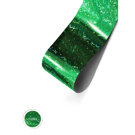E.Mi Holografická fólie Green Fine Point 1,5 m.