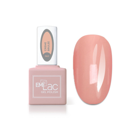 #063 E.MiLac CE Creme Brulee, 9 ml. - Farebný gél-lak