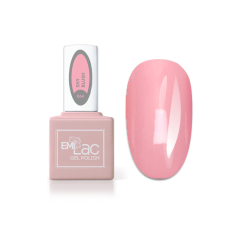 #064 E.MiLac CE Shy Blush, 9 ml. - Farebný gél-lak