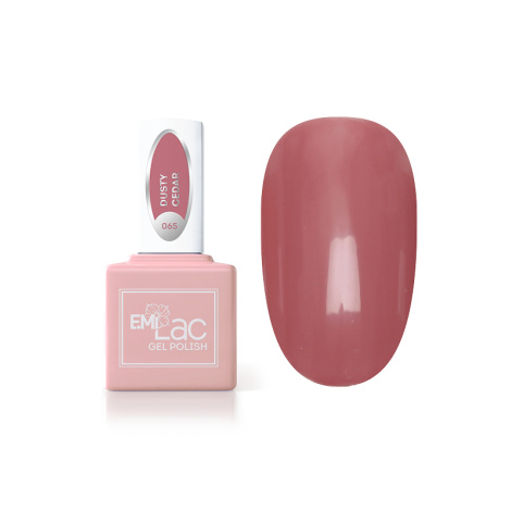 #065 E.MiLac CE Dusty Cedar, 9 ml. - Farebný gél-lak