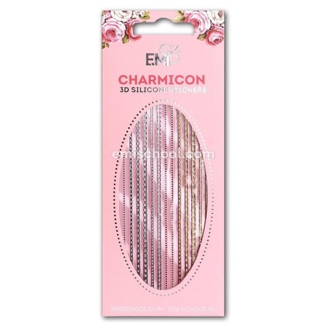 E.Mi Charmicon 3D Silicone Stickers Chain #2 - samolepka
