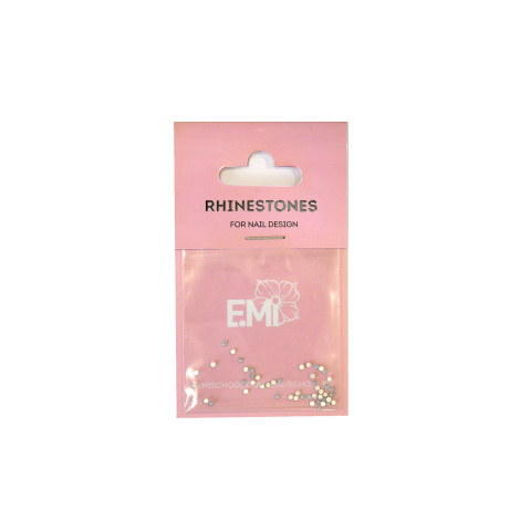 E.Mi Kamínky «White opal» No4, 50 ks.