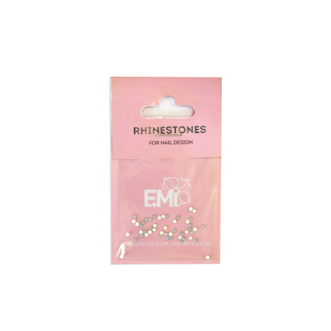E.Mi Kamínky «White opal» No6, 50 ks.
