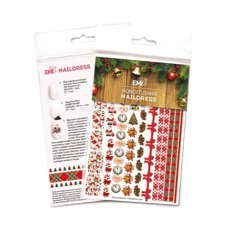 E.Mi Vodolepka Naildress Slider Design Christmas #1