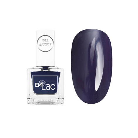 E.MiLac Gel Effect NP Dark Denim #082, 9 ml. - Klasický lak s gelovým efektem
