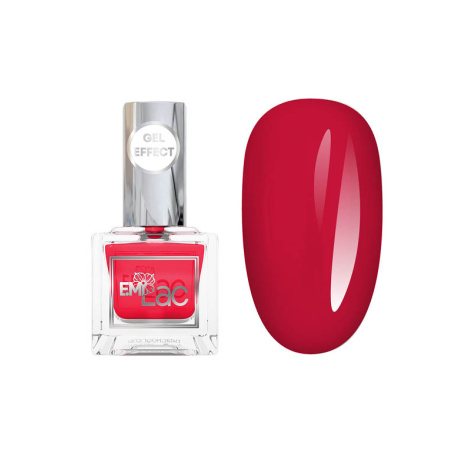 E.MiLac Gel Effect NP Berry Punch #100, 9 ml - Klasický lak s gelovým efektem