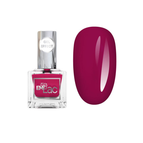 E.MiLac Gel Effect NP Hibiscus #101, 9 ml - Klasický lak s gelovým efektem