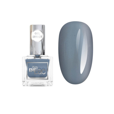 E.MiLac Gel Effect NP Blue Blazer #114, 9 ml - Klasický lak s gelovým efektem
