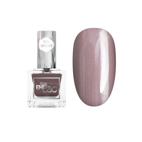E.MiLac Gel Effect NP Leather Loafers #107, 9 ml. - Klasický lak s gelovým efektem