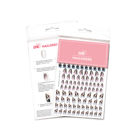 E.Mi Vodolepka Naildress Slider Design #24 Fashion Lady
