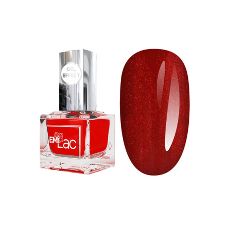 E.MiLac Gel Effect NP Moulin Rouge #119, 9 ml. - Klasický lak s gelovým efektem