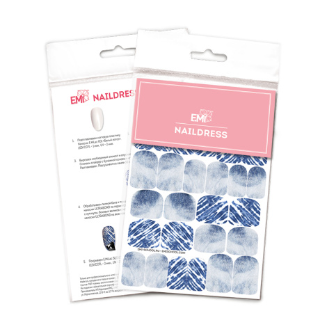 E.Mi Vodolepka Naildress Slider Design #29 Jeans