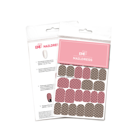 E.Mi Vodolepka Naildress Slider Design #30 Classic Prints