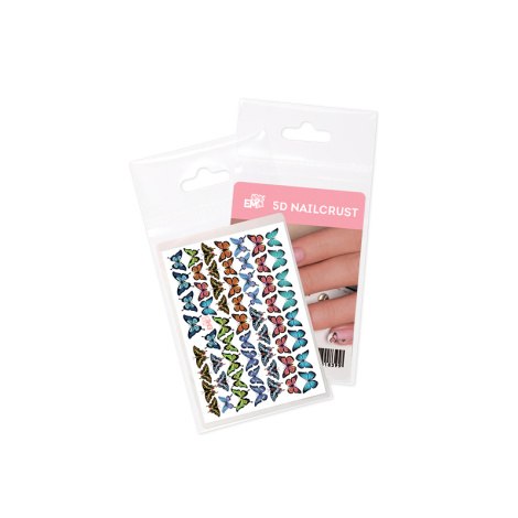 E.Mi 5D Vodolepka - NAILCRUST 5D #10 Butterflies
