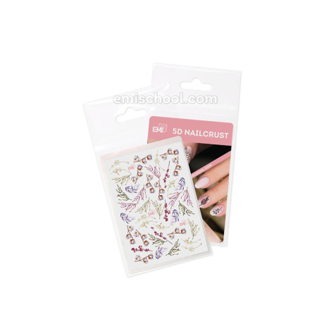 E.Mi 5D Vodolepka - NAILCRUST 5D #12 Cotton Flowers