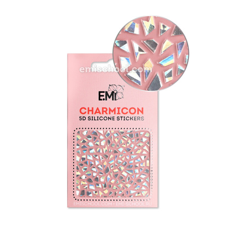 E.Mi Charmicon 3D Silicone Stickers #98 Abstraction - samolepka