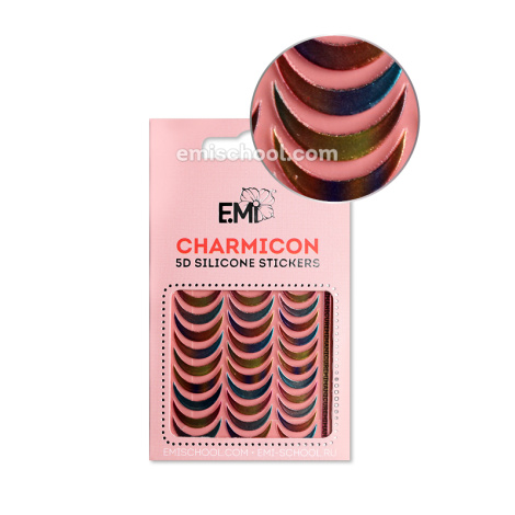 E.Mi Charmicon 3D Silicone Stickers #101 Lunula - samolepka