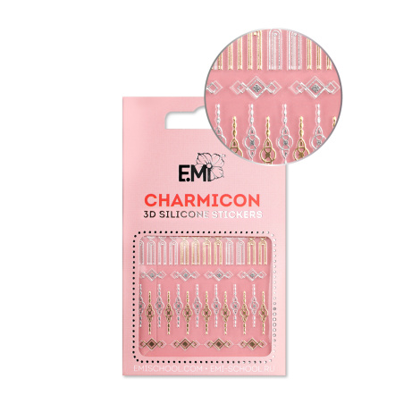 E.Mi Charmicon 3D Silicone Stickers #109 Chain - samolepka