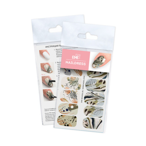 E.Mi Vodolepka Naildress Slider Design #51 Botanica