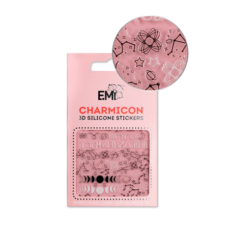 E.Mi Charmicon 3D Silicone Stickers #126 Constellations - samolepka