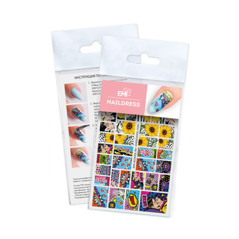 E.Mi Vodolepka Naildress Slider Design #55 Pop Art