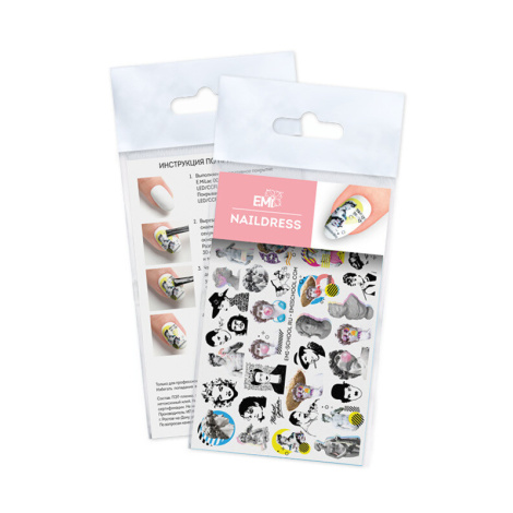 E.Mi Vodolepka Naildress Slider Design #54 David