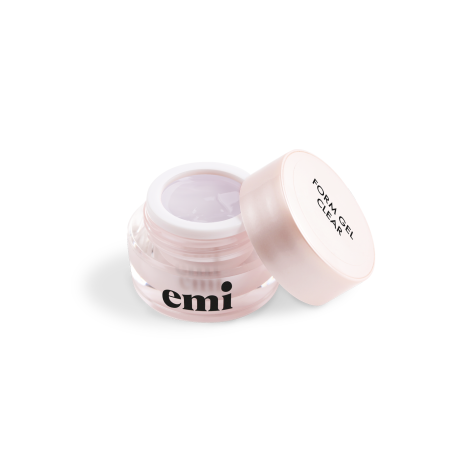 E.Mi Form Gel Clear, 5 g.- Čírý modelační gel pro prodloužení na šablonách