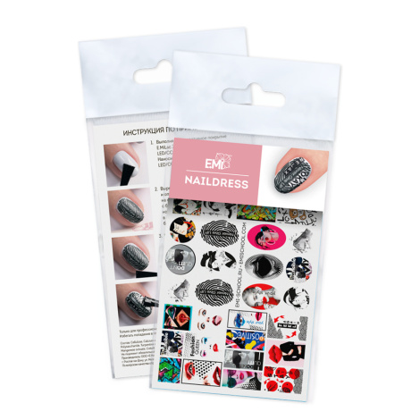 E.Mi Vodolepka Naildress Slider Design #60 Underground