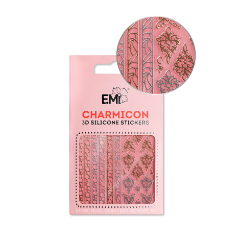 E.Mi Charmicon 3D Silicone Stickers #153 Jewelry - samolepka