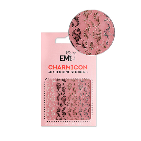 E.Mi Charmicon 3D Silicone Stickers #155 Swirl - samolepka