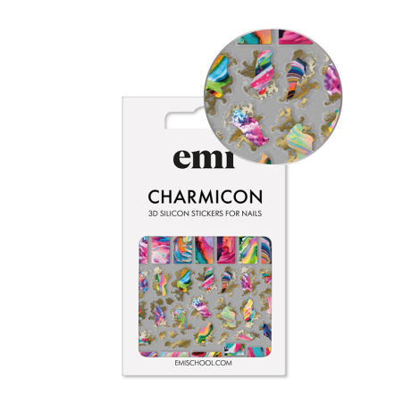 E.Mi Charmicon 3D Silicone Stickers #166 Aura - samolepka