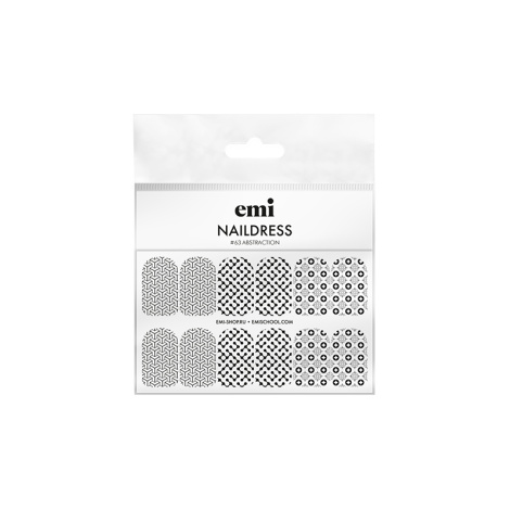 E.Mi Vodolepka/šablóna Naildress Slider Design #63 Abstraction