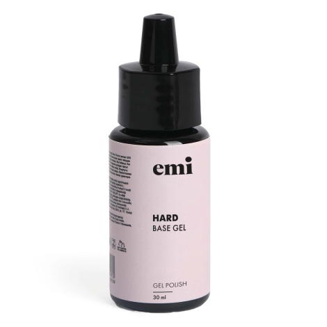 E.MiLac Hard Base Gel, 30 ml. - Tvrdá stavební báze 30 ml