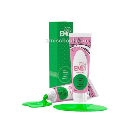 E.Mi NEON Crazy Jungle 5 ml. - gelová barva