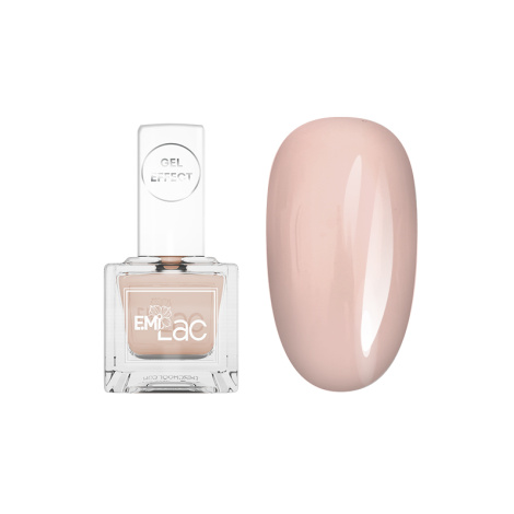 E.MiLac Gel Effect Macadamia #006, 9 ml. - Klasický lak s gelovým efektem