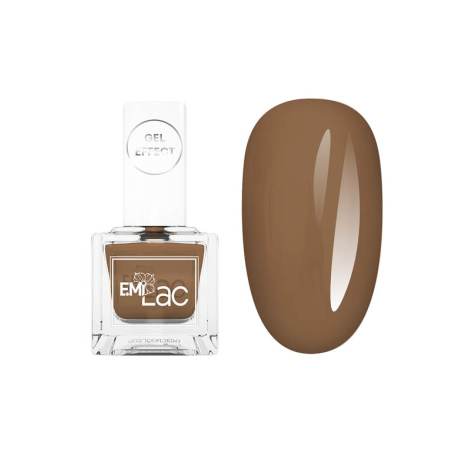 E.MiLac Gel Effect Sepia #012, 9 ml. - Klasický lak s gelovým efektem