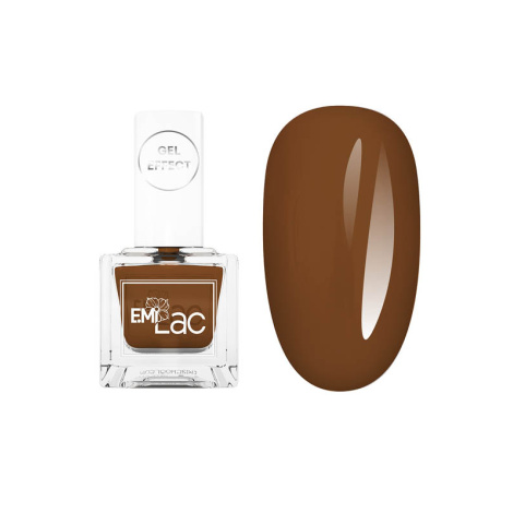 E.MiLac Gel Effect Coffee Liqueur #013, 9 ml. - Klasický lak s gelovým efektem
