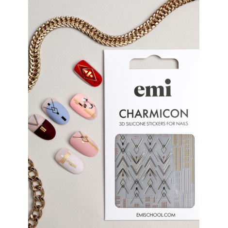 E.Mi Charmicon 3D Silicone Stickers #194