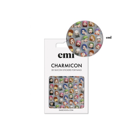 E.Mi Charmicon 3D Silicone Stickers #203