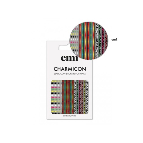 E.Mi Charmicon 3D Silicone Stickers #206