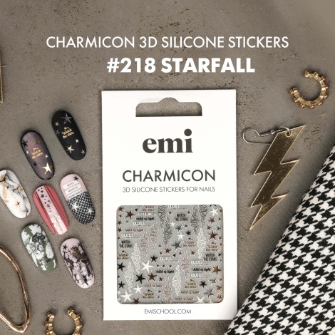 E.Mi Charmicon 3D Silicone Stickers #218