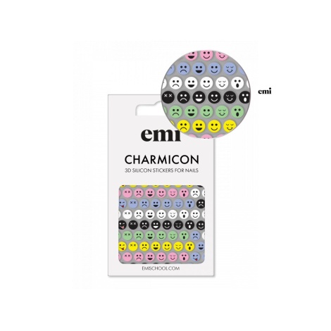 E.Mi Charmicon 3D Silicone Stickers #197