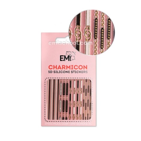E.Mi Charmicon 3D Silicone Stickers #91